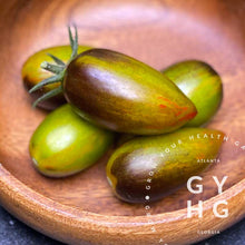 Load image into Gallery viewer, Brad's Atomic Grape Plum Cherry Tomato Hydroponic Adapted Seed for Sale