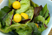 Load image into Gallery viewer, Jochalos Microdwarf Tiny Tomato on salad greens
