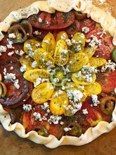 Load image into Gallery viewer, Cherry Tomato Galette with Yellow Fig Pear