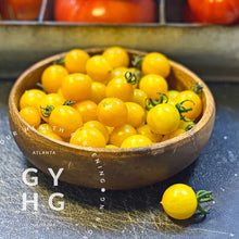 Load image into Gallery viewer, Bowl of Blondkopfchen Heirloom Cherry Tomatoes
