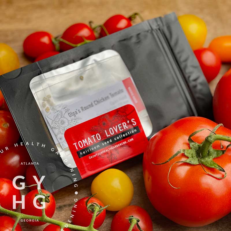 Tomato Lover's Heirloom Seed Collection by Grow Your Health Gardening