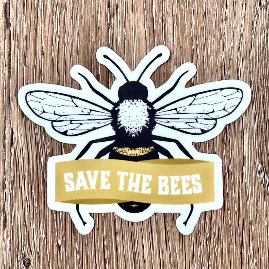 “Save the Bees” Sticker